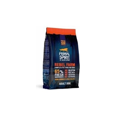 Primal Spirit Dog 65% Rebel Farm kuře ryby 1 kg