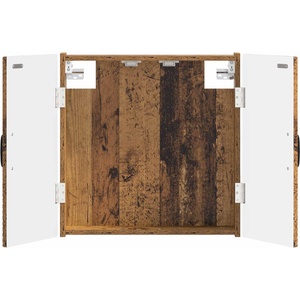 vidaXL Кабинет за дартборд HOORN Старо дърво 52, 5 x 10, 5 x 53, 5 см (897333)