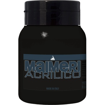 Maimeri Acrilico АКРИЛНА боя Carbon Black 537 500 ml 1 бр (M0934537)