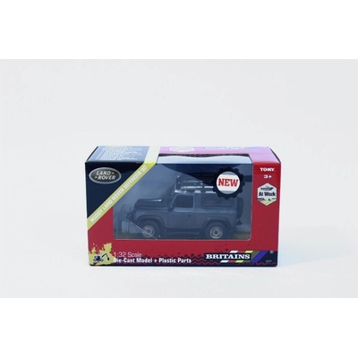 Model off-road auta TOMY Britains Land Rover Defender 90 v bahně 1:32
