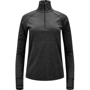 Aclima Дамски вълнен пуловер Aclima Women's LightWool 180 Polo Zip Merino base layer - Marengo - размер XS (105-6316-0211)