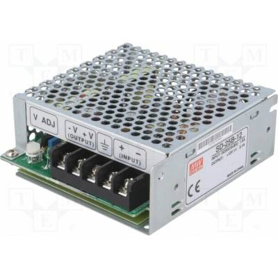 MEAN WELL SD-25B-12 Měnič: DC/DC; 25,2W; Uvst: 19÷36VDC; Uvýst: 12VDC; Ivýst: 2,1A; SD