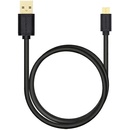 USB kabely Axagon BUMM-AM02QB Micro USB, 2A, 0,2m, černý