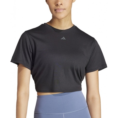 adidas Yoga Studio Wrapped shirt čierna