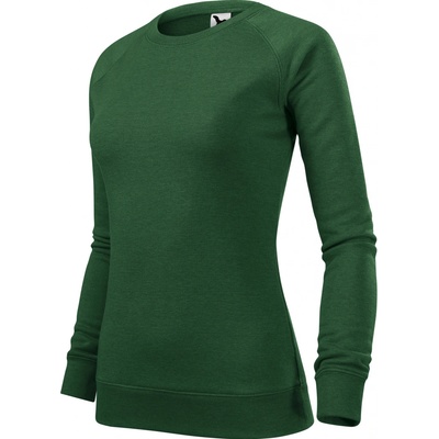 Malfini Merger mikina dámská lahvově zelený melír