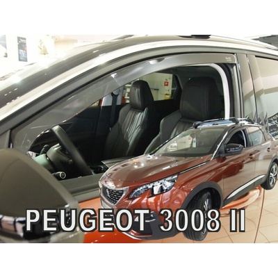 Deflektory Peugeot 5008, 2017-2024 predné