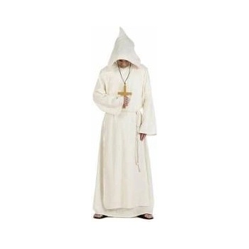 Limit Costumes Маскировъчен костюм за възрастни Limit Costumes Бял Монах Размер M