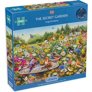 Gibsons Пъзел Gibsons от 1000 части - Тайната градина, Грег Джордано (G6183)