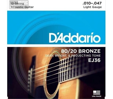 D'addario EJ36
