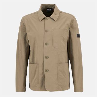 Barbour international Риза с дълъг ръкав BARBOUR INTERNATIONAL Men's Douglas Long Sleeve Overshirt - Brindle ST59
