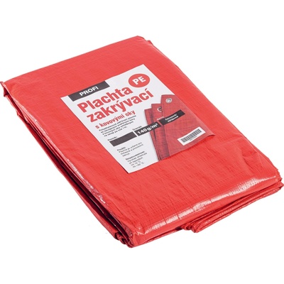 Levior 25220 PE plachta PROFI 4 x 5 m 140 g/m² /stříbrná