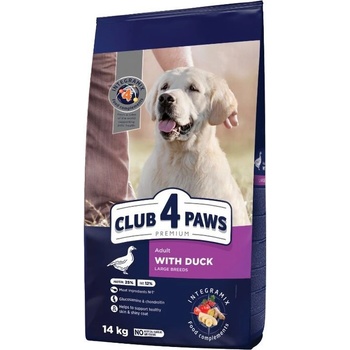 CLUB 4 PAWS Dog Large Adult Патешко 20kg