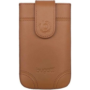 Bugatti SlimCase Dublin XL - кожен калъф за iPhone 8, iPhone 7, iPhone 6S и др. (кафяв)