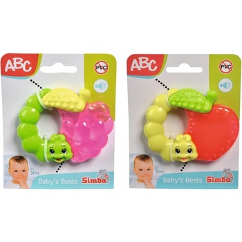 Image 1 of Simba Toys - ABC - Охлаждаща залъгалка гъсеница - 2 вида