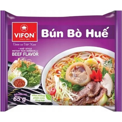 Vifon Rýžové nudle instantní hovězí polévka Hue 65 g