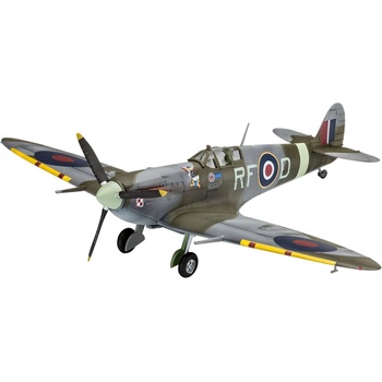 Revell Сглобяем модел Revell Военни: Изтребител Spitfire Mk. Vb (03897)