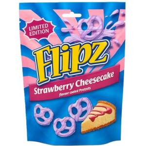 Flipz претцели с вкус на ягодов кекс 90 г