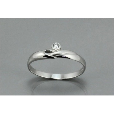 Zlatnictví U Kostela prsten z bílého zlata 1231