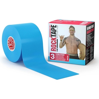 RockTape Kineziologické tejpy H2O modrá 5cm x 5m