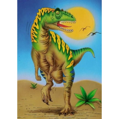 Pohlednice T-rex