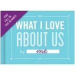 Knock Knock What I Love about Us Book Fill in the Love Fill-in-the-Blank Book & Gift Journal | Knock Knock