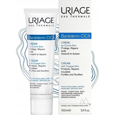 Uriage Bariéderm Cica reparativní krém s obsahem mědi a zinku Repairing Cream with Cu-Zn 100 ml – Zboží Dáma