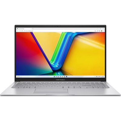 ASUS Лаптоп ASUS - Vivobook X1504VA-BQ2557, 15.6'', FHD, i7-1355U, 24GB/2TB, Cool Silver (90NB13Y2-M00ZB0_24GB-2TB)