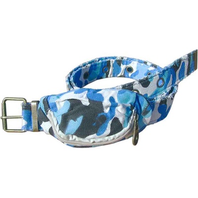Plátěný pásek army bag navy