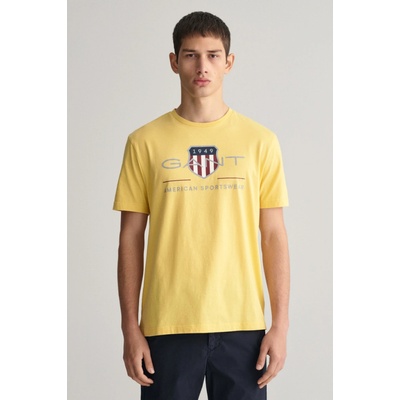 Gant Reg Archive Shield SS T-Shirt žlté