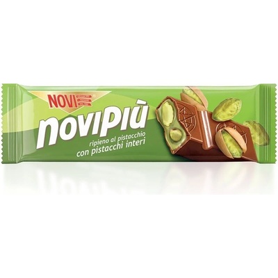 Novipiù pistáciová mléčná s pistáciemi 35 g