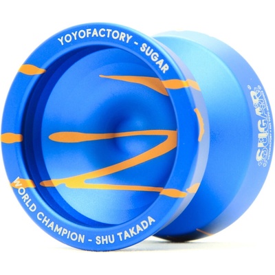 YoYoFactory Sugar Kovové Yoyo Blue Gold