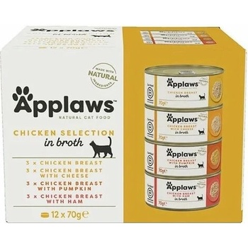 Applaws Cat Kuracie prsia 12 x 70 g