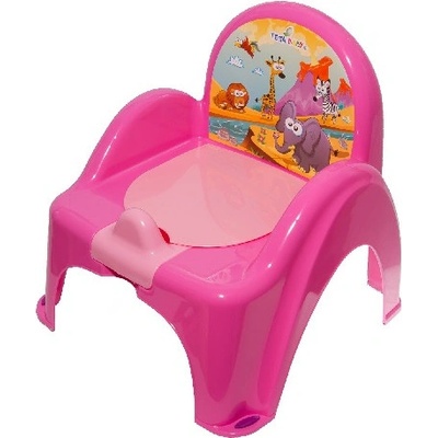 Tega Baby Protišmykový nočník / stolička Safari Pink