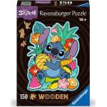Ravensburger - Puzzle Disney wooden outline puzzle: Stitch - 150 piese