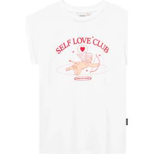 DEDICATED Дамска тениска DEDICATED Women's T-Shirt Visby T-shirt - Self Love Club (916-7069-0512)
