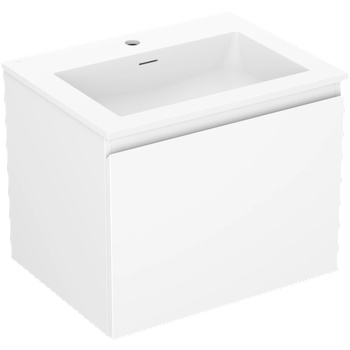 Mexen Orio шкафче за баня 60 см с мивка Otis, 1 чекмедже, бял мат - 91A10-06047-1-BF01-W18M01 (91A10-06047-1-BF01-W18M01)