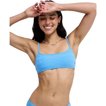 Roxy Paradise Wave Bralette bikini top - Blue (Silver Lake Blue Make A Splash)