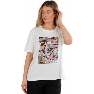 FUNDANGO Nissa T-shirt 100 white