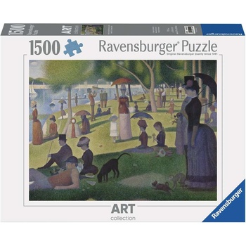 Ravensburger Пъзел Ravensburger от 1500 части - Неделен следобед на остров Гран Жат (12001245)