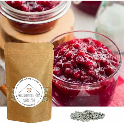 Od Janky vonné kamínky Brusinkovojablečná marmeláda 60 g v kompostovatelném sáčku – Hledejceny.cz