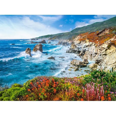 Castorland - Puzzle Big Sur Coastline, Californie, USA - 2 000 piese