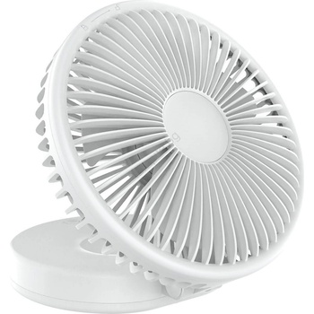 Platinet Акумулаторен настолен вентилатор 10W/5V 2400 mAh бял (PL0694)