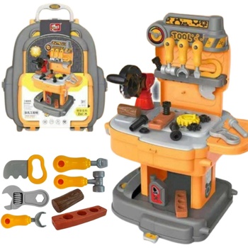 Pepita Играчка Pepita Маса за инструменти в пластмасов калъф с аксесоари (SL10D024)