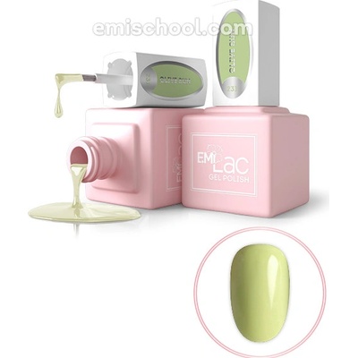 E.MiLac gel lak LM Olive Sun 231 9 ml