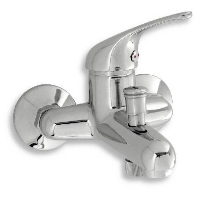 NOVASERVIS - Vanová baterie bez příslušenství 100 mm Titania Iris chrom 92024/1,0