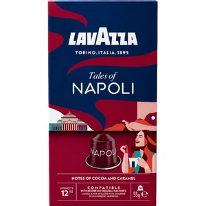 LAVAZZA Кафе капсули Lavazza Tales of Napoli съвместими с Nespresso, 10 капсули