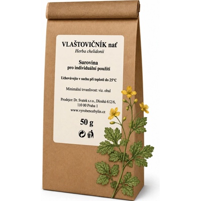 Dr. Svatek Vlaštovičník nať 50 g