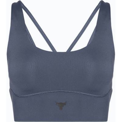 Under Armour Project Rock LG Grind Sportlette дамски гамаши за тренировки downpour сиво/черно