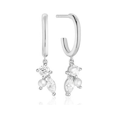 Sif Jakobs Nádherné visací strieborné náušnice Adria SJ-E12226-PCZ
