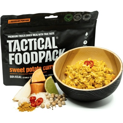 Tactical Foodpack Sladké zemiaky na kari s ryžou 115g